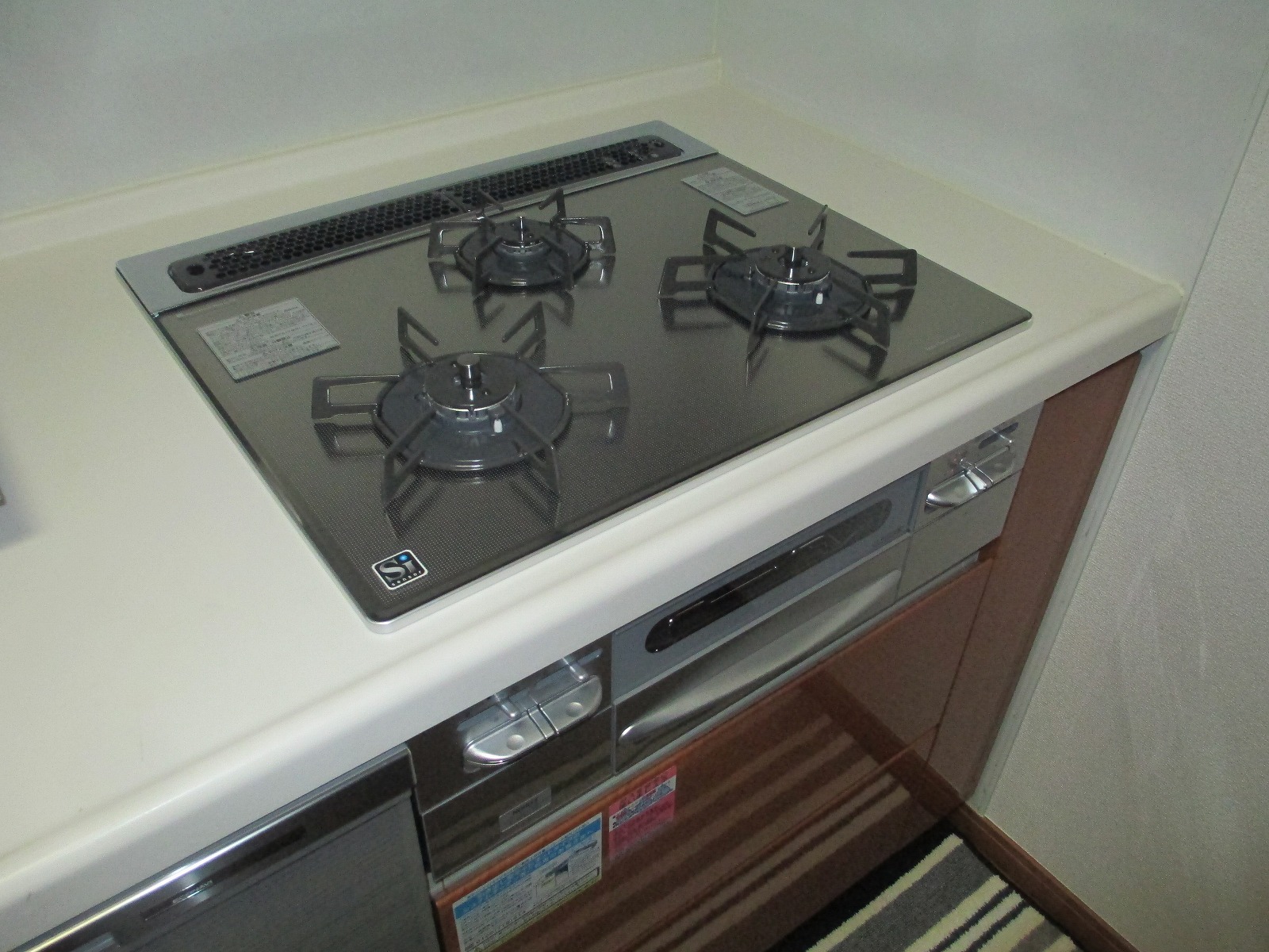 ノーリツ製ガスコンロ　アイセレクト　N3WＬ8RWASKSV
