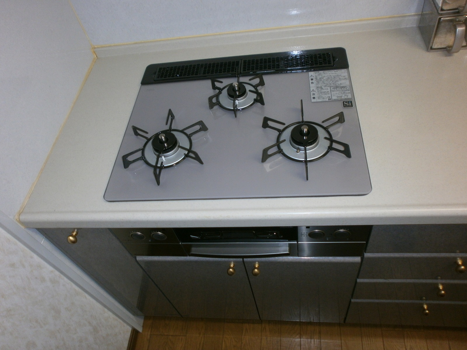 リンナイ製ガスコンロ リッセ RHS31W17G24R-STW
