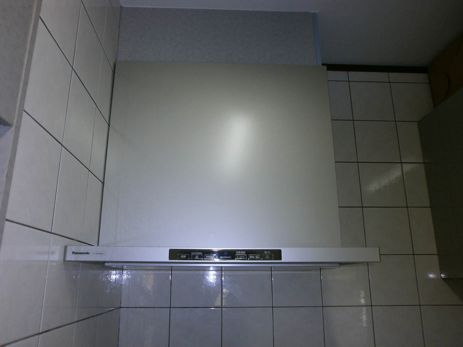 Panasonic製レンジフード FY-75DWD3-S
