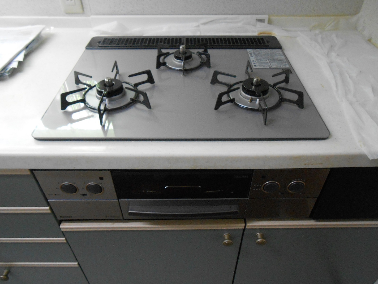 リンナイ製ガスコンロ　リッセ RHS31W17G24R-STW