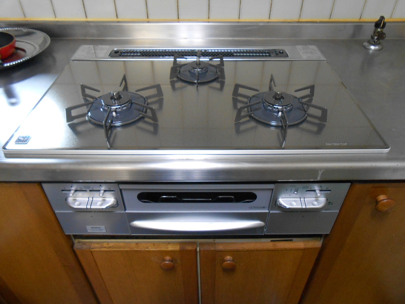 ノーリツ製ガスコンロ　アイセレクト N3WL9RWASKSV