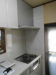 交換後コンロ、フード