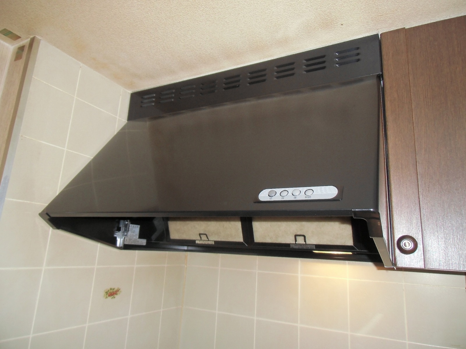 富士工業製レンジフード BDR-3HL-751 BK
