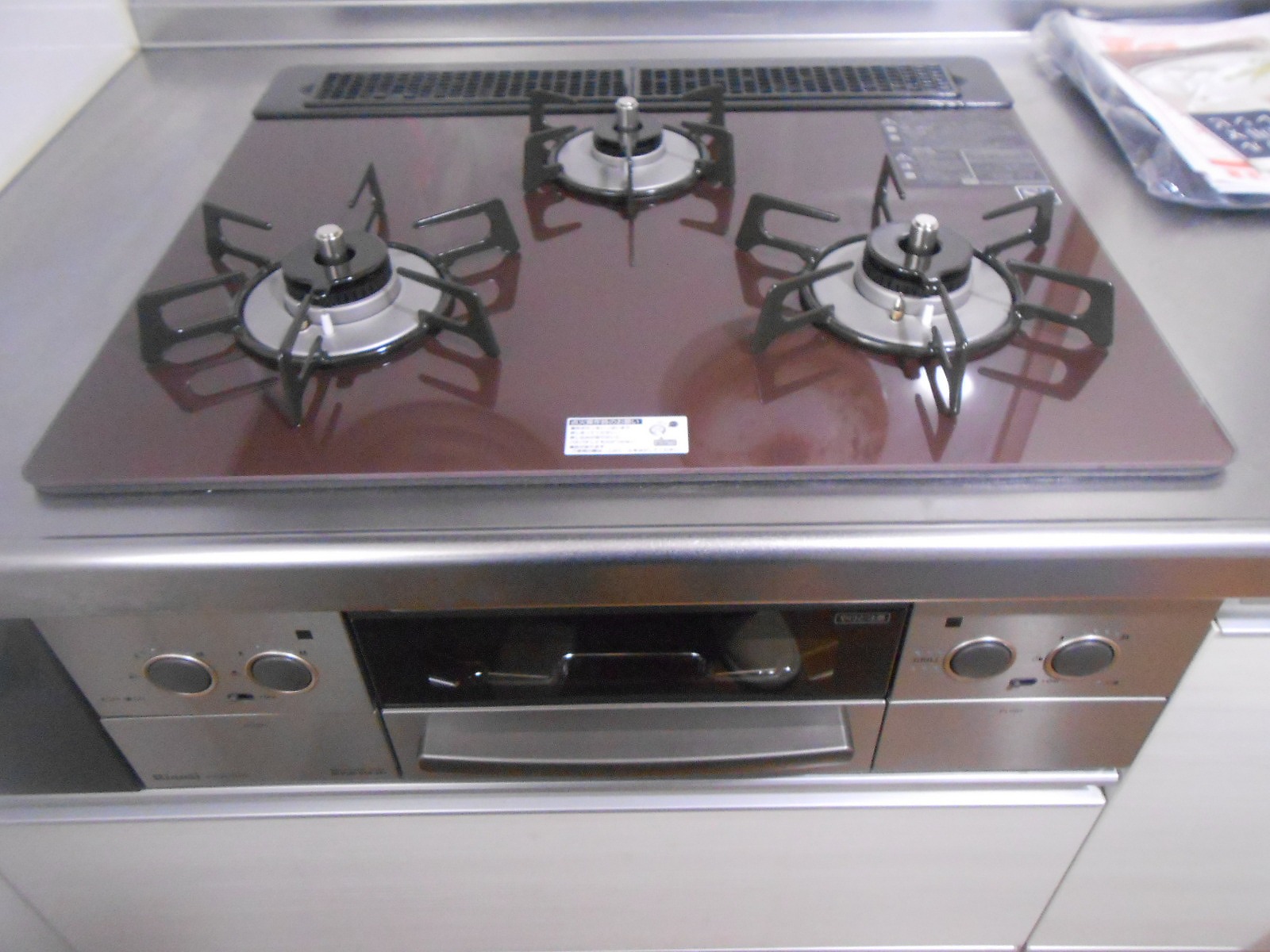 リンナイ製ガスコンロ　リッセ　RHS31W17G26R-STW