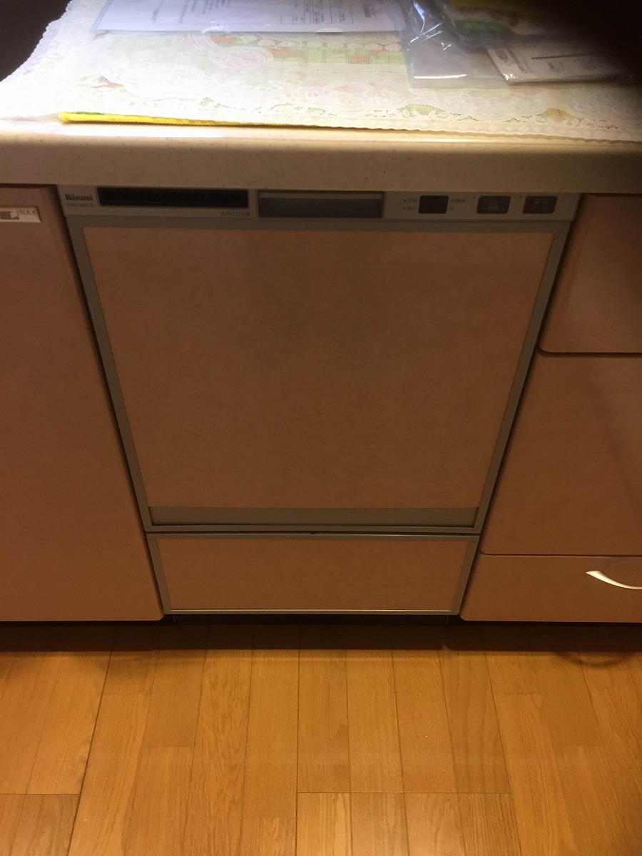 リンナイ製食器洗い乾燥機 RKWR-F402C-SV