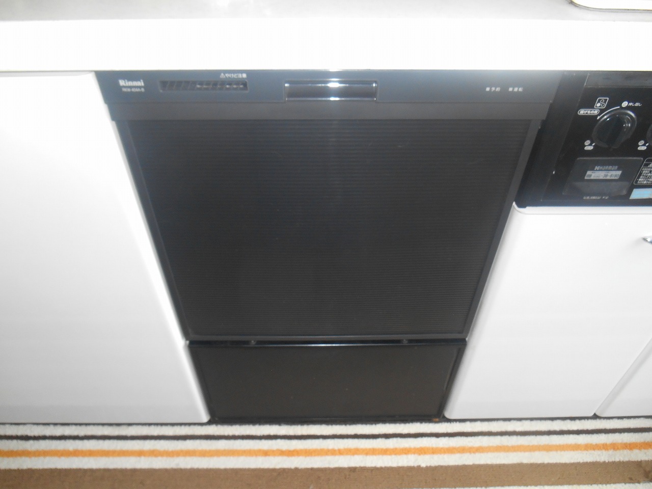 リンナイ製食器洗い乾燥機 RKW-404A-B