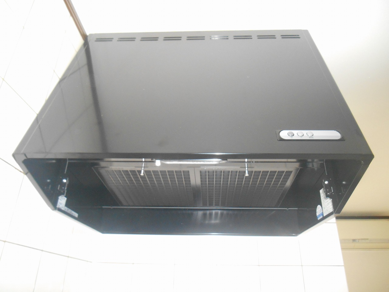 富士工業製レンジフード FVM-756L BK