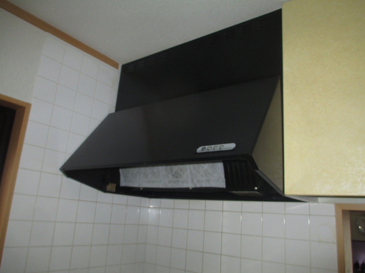 交換前レンジフード