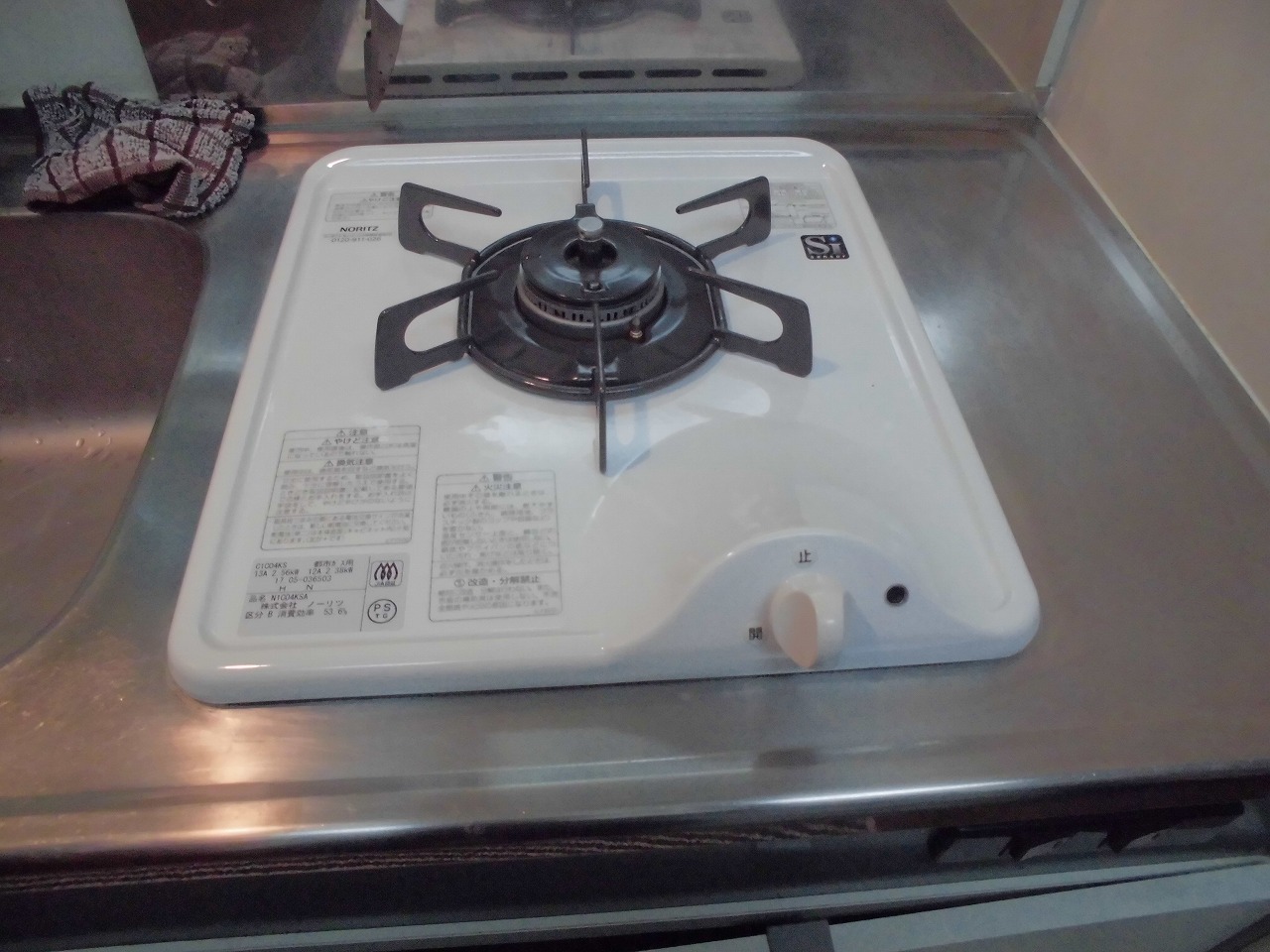 ノーリツ製ガスコンロ N1C04KSA