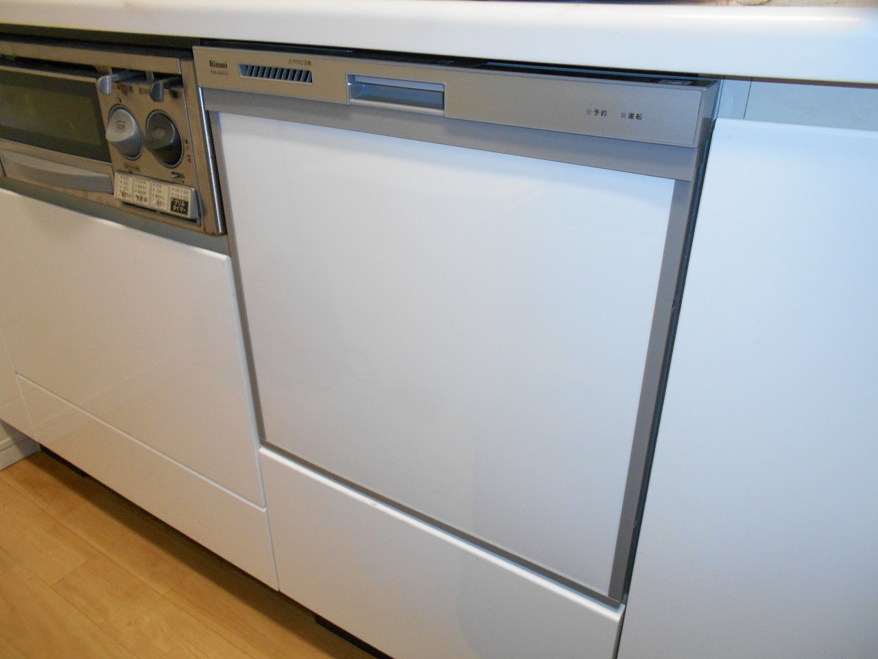 リンナイ製食器洗い乾燥機 RKW-404A-SV