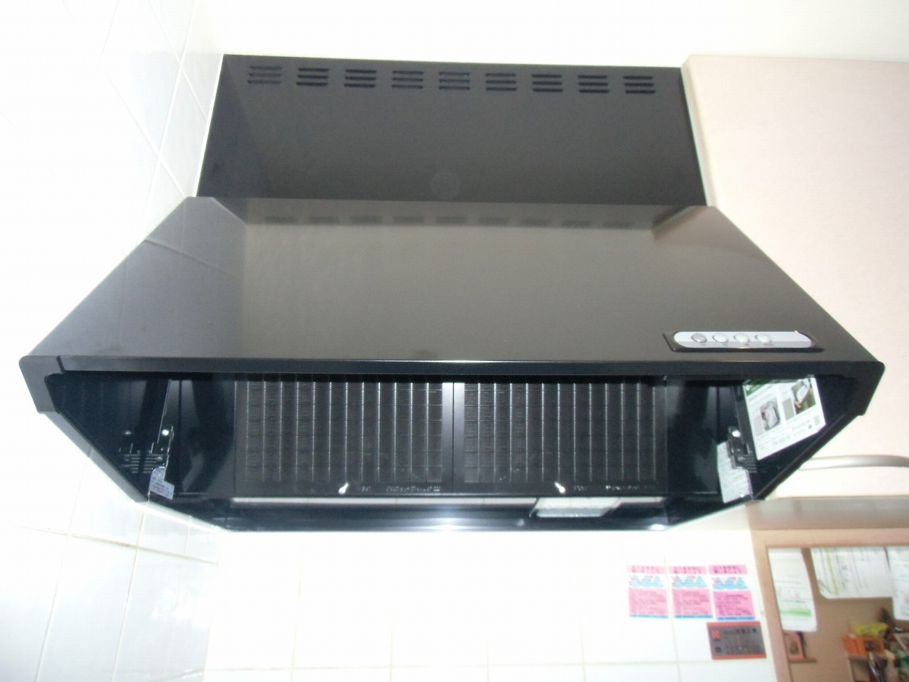 富士工業製レンジフード BDR-3HL-7517BK
