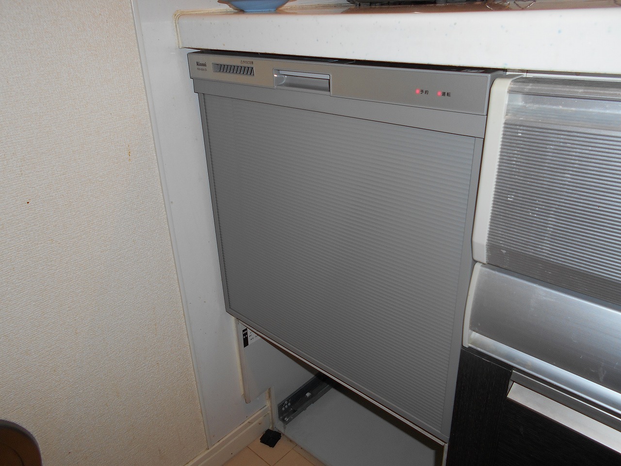 リンナイ製食器洗い乾燥機 RKW-404A-SV