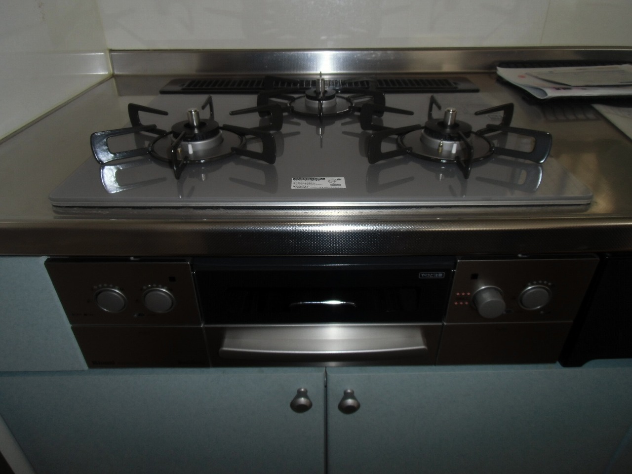 リンナイ製ガスコンロ ベイズ RHS31W25L10RSTW