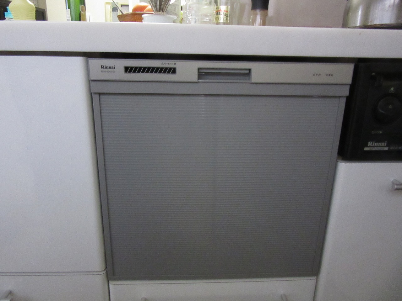 リンナイ製食器洗い乾燥機 RKW-404A-SV