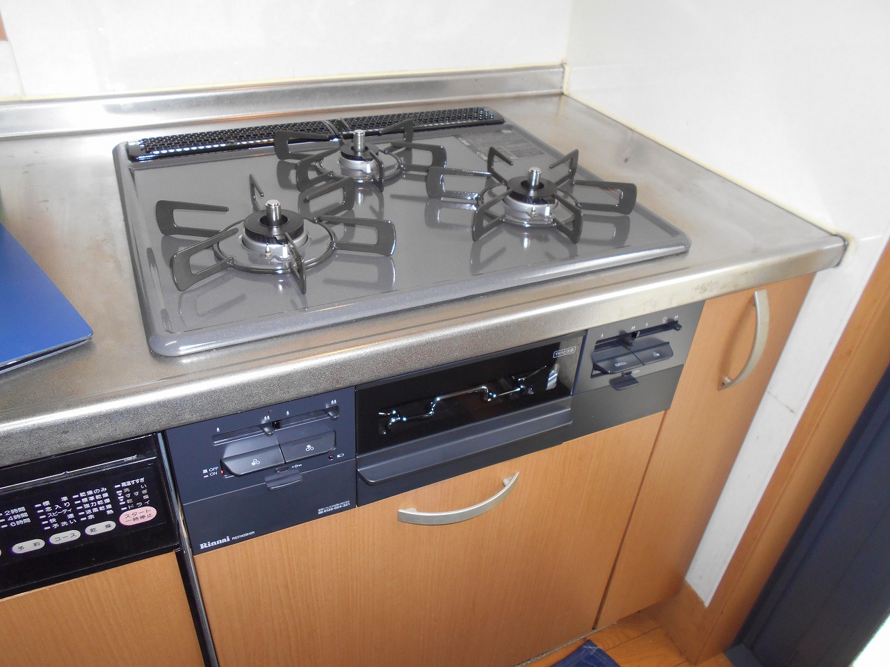 リンナイ製ガスコンロ メタル RS31W28H2RBW