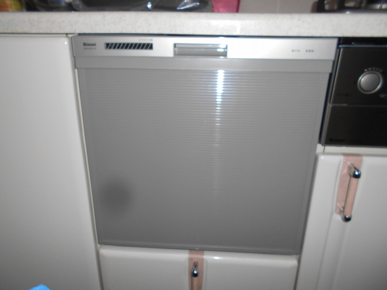 リンナイ製食器洗い乾燥機 RKW-404A-SV
