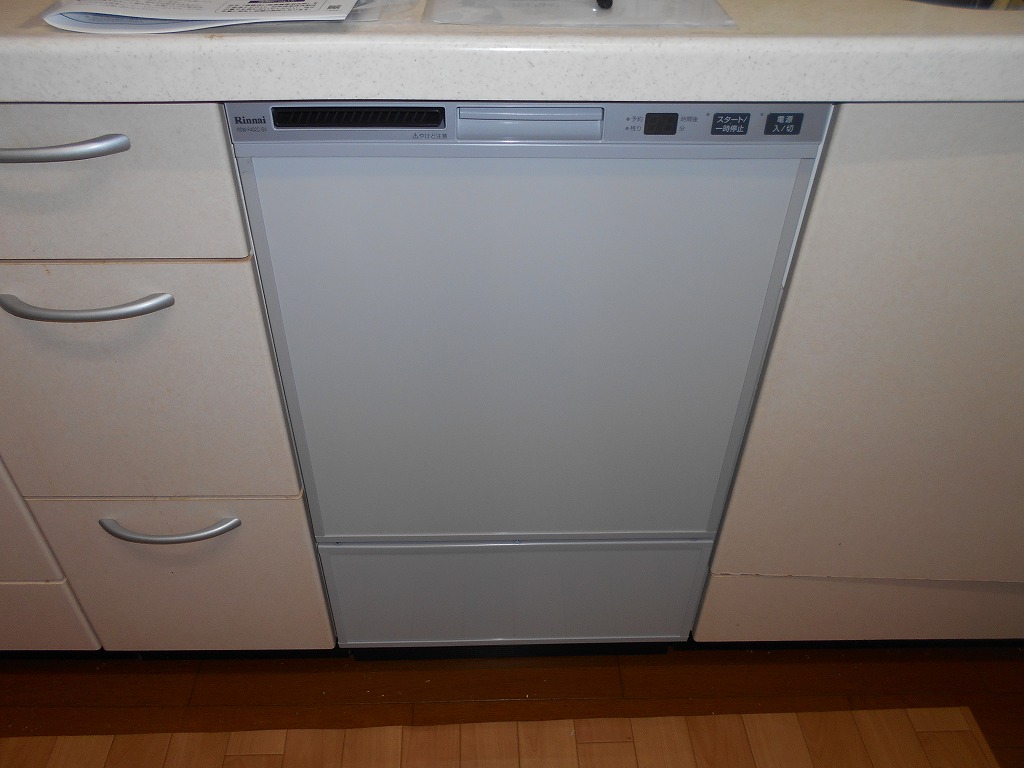 リンナイ製食器洗い乾燥機 RSW-F402C-SV