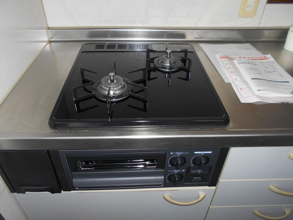 ノーリツ製ガスコンロ　コンパクト　N2G24KSS(都市ガス)
