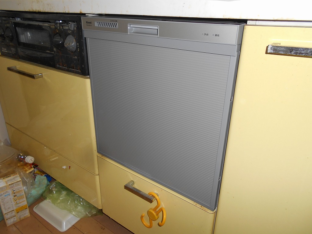 リンナイ製食器洗い乾燥機 RKW-404C-SV