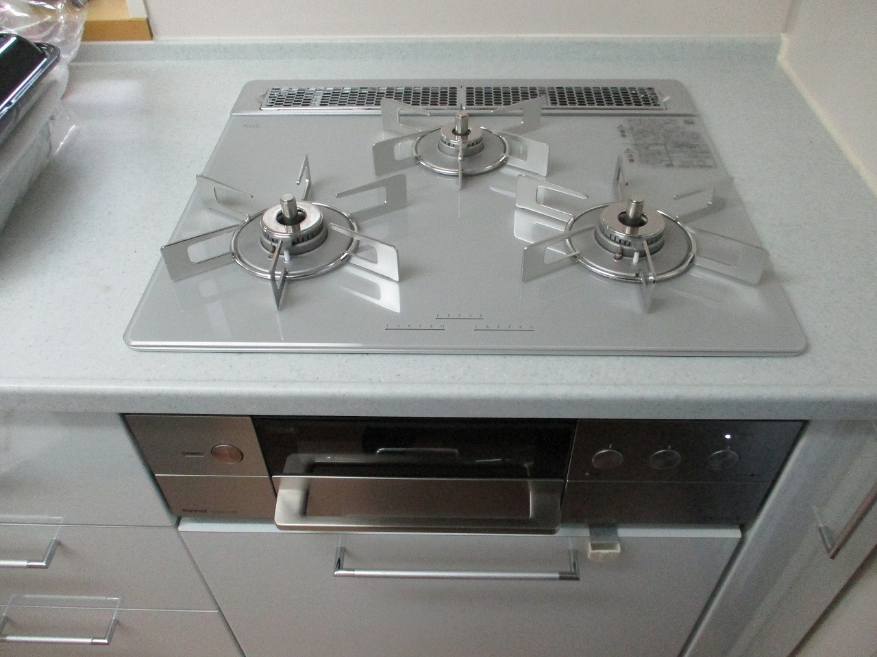 リンナイ製ガスコンロ デリシア RHS31W31E14RCSTW