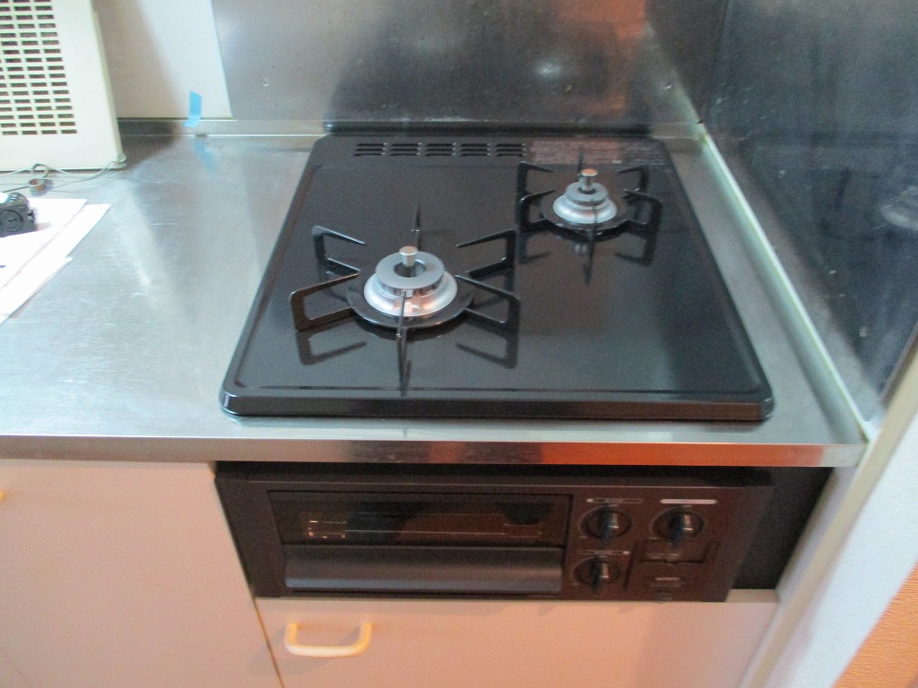 ノーリツ製ガスコンロ　N2G23KSQ1(都市ガス)　コンパクトタイプ