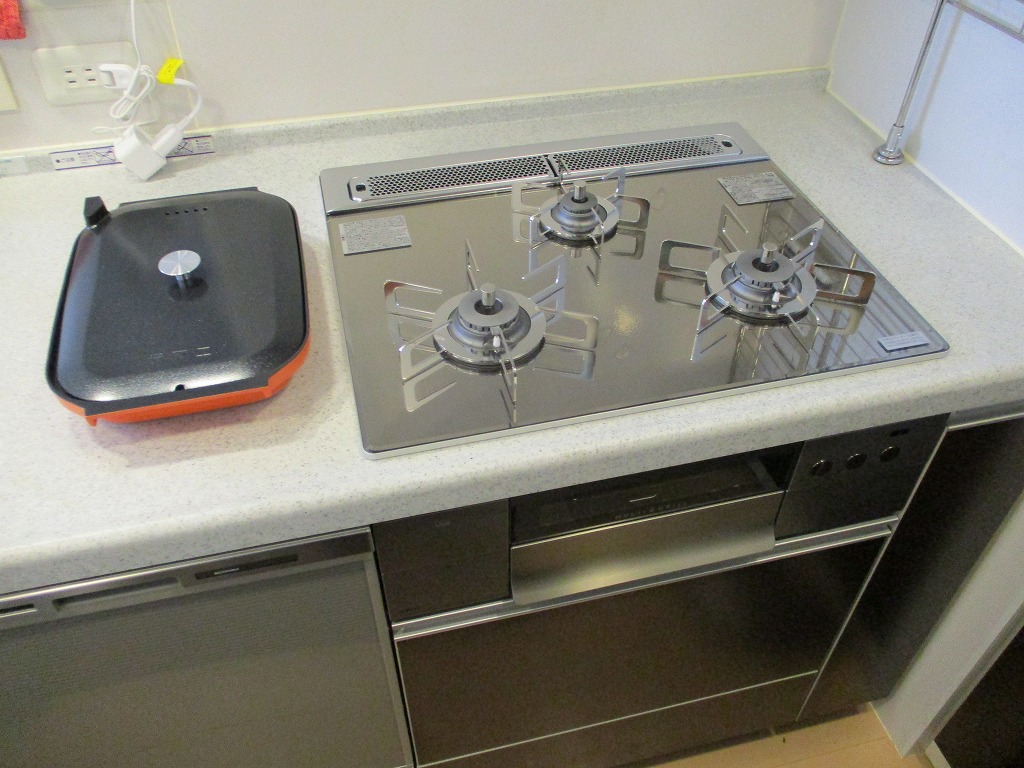 ノーリツ　ビルトインガスコンロ　プログレ　60cmタイプ　N3S14PWASKSTESC(都市ガス)