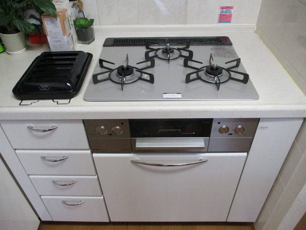 リンナイ製ガスコンロ リッセ 　RHS31W32L24RSTW(都市ガス)