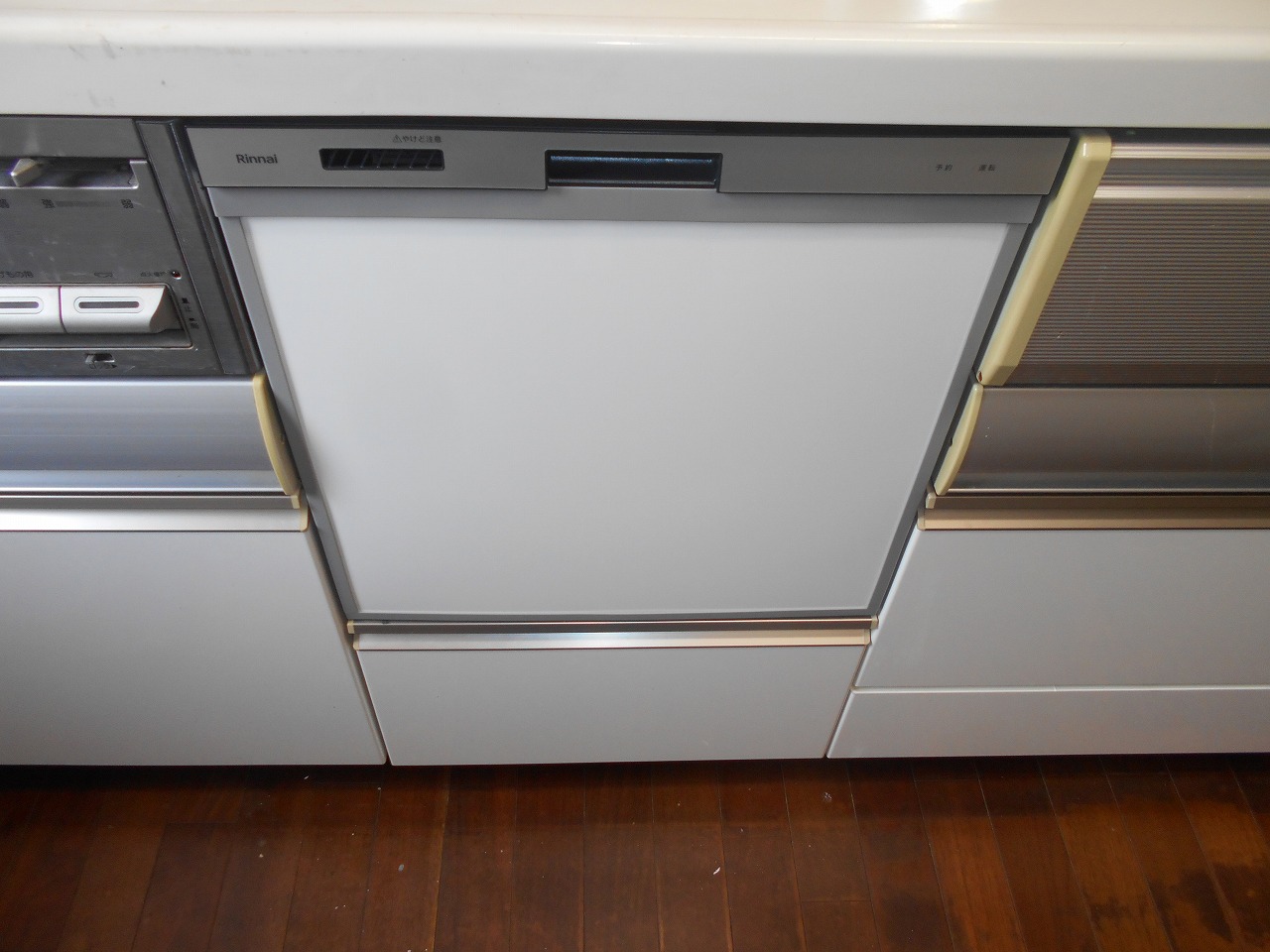 リンナイ製食器洗い乾燥機 RKW-405C-SV